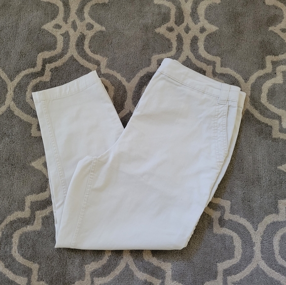 BODEN NWOT! Classic Chinos in Ecru - Size 10 PETITE - Picture 2 of 7